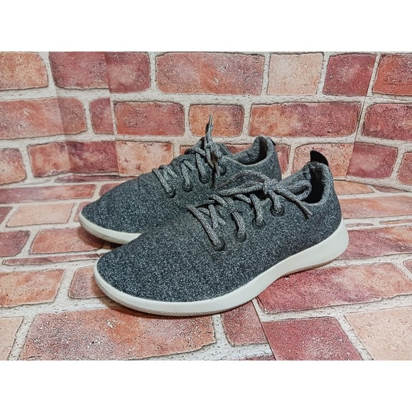 allbirds Other - Allbirds Wool Runners Mens Size 9 Gray White Running Walking Shoes Sneakers